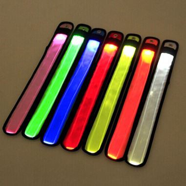 Slap atspindintis Led raištį